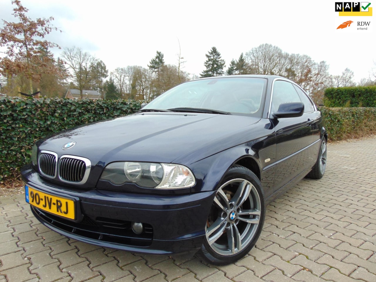 BMW 3-serie Coupé - 320Ci Executive 320Ci Executive , Clima / Cruise / Navi-Multimedia / Leder / Isofix / Pdc / Lm Velgen / Nl - AutoWereld.nl