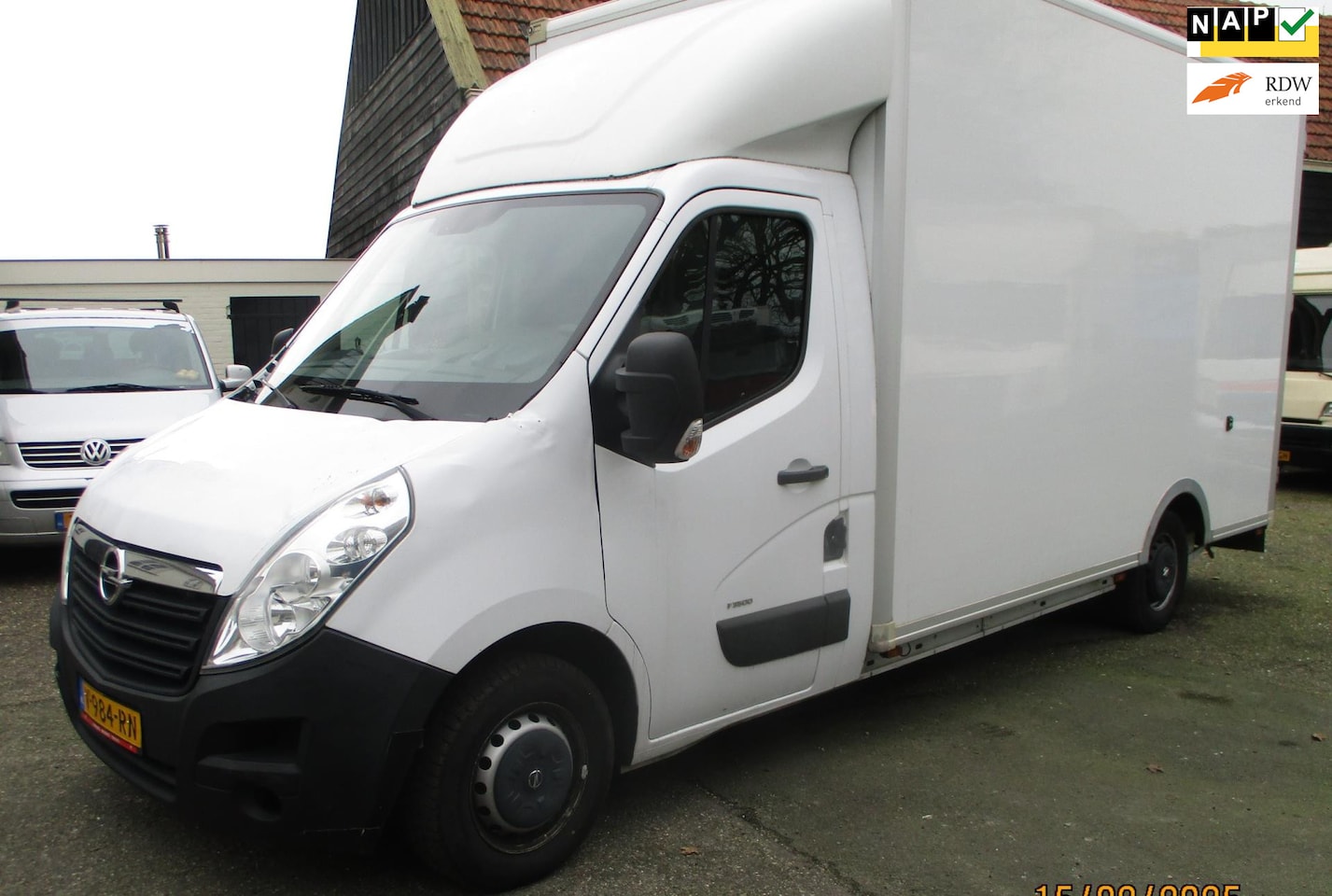 Opel Movano - 2.3 CDTI L3 Gesl. laadbak, (plaatschade) 8-2018 - AutoWereld.nl