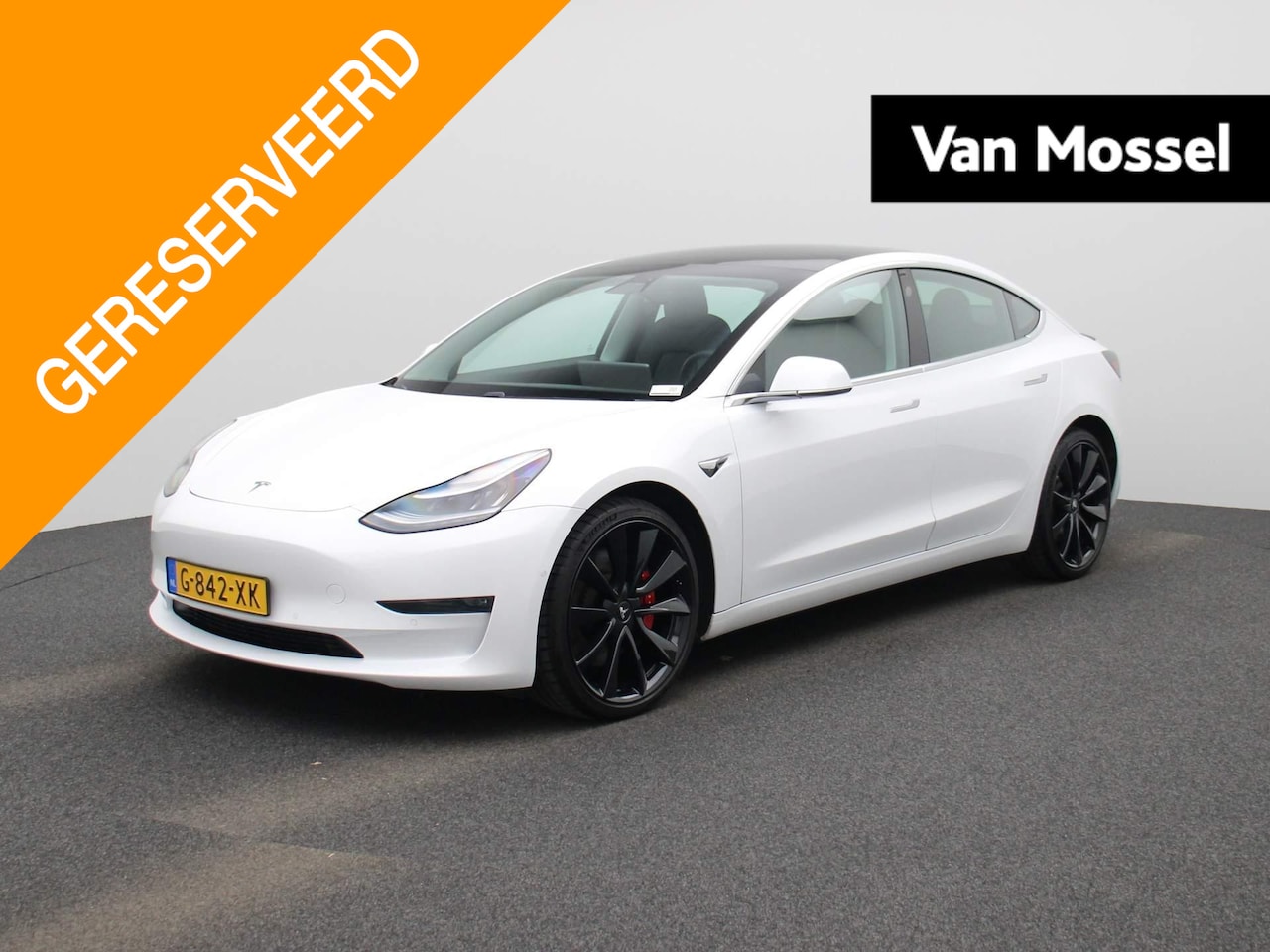 Tesla Model 3 - Performance AWD 75 kWh | ELEKTRISCHE STOELEN | LEDER | BLUETOOTH | - AutoWereld.nl