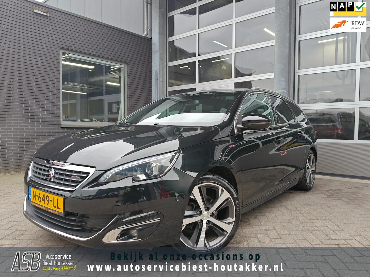 Peugeot 308 SW - 1.2 PureTech GT-line | AUTOMAAT | 131PK | Keyless | Denon | Navigatie | Panoramadak | LED - AutoWereld.nl