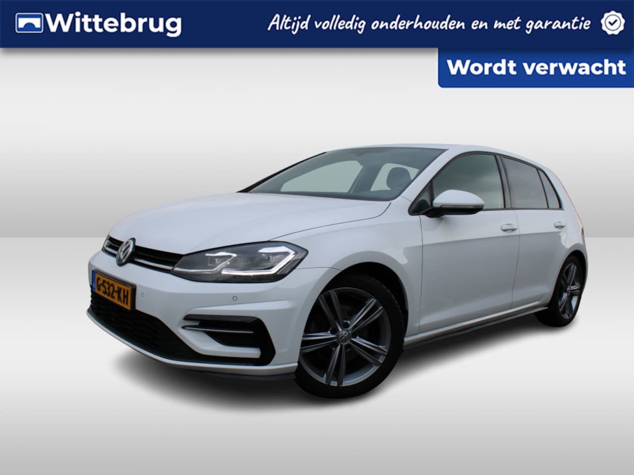 Volkswagen Golf - 1.5 TSI Highline Business R- Line DSG Automaat Navigatie / R-line in-en exterieur / Trekha - AutoWereld.nl