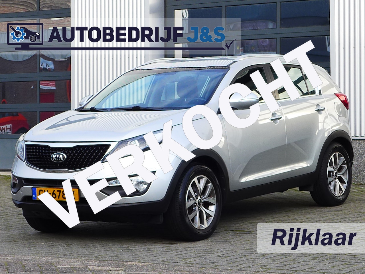 Kia Sportage - 1.6 GDI DynamicLine Eerste eigenaar Rijklaarprijs! | 12 Maanden Garantie | Onderhoudsbeurt - AutoWereld.nl