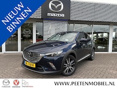 Mazda CX-3 - 2.0 SkyActiv-G 120 GT-M Automaat | RADAR-CRUISE | LEDER | NAVIGATIE |