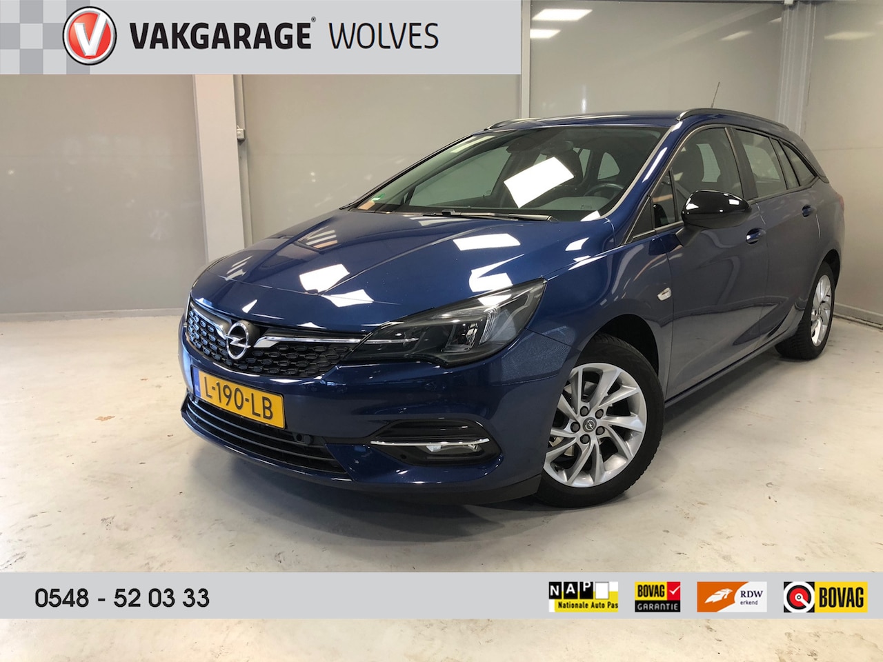 Opel Astra Sports Tourer - Edition 1.2Turbo | Navigatie | LED | - AutoWereld.nl