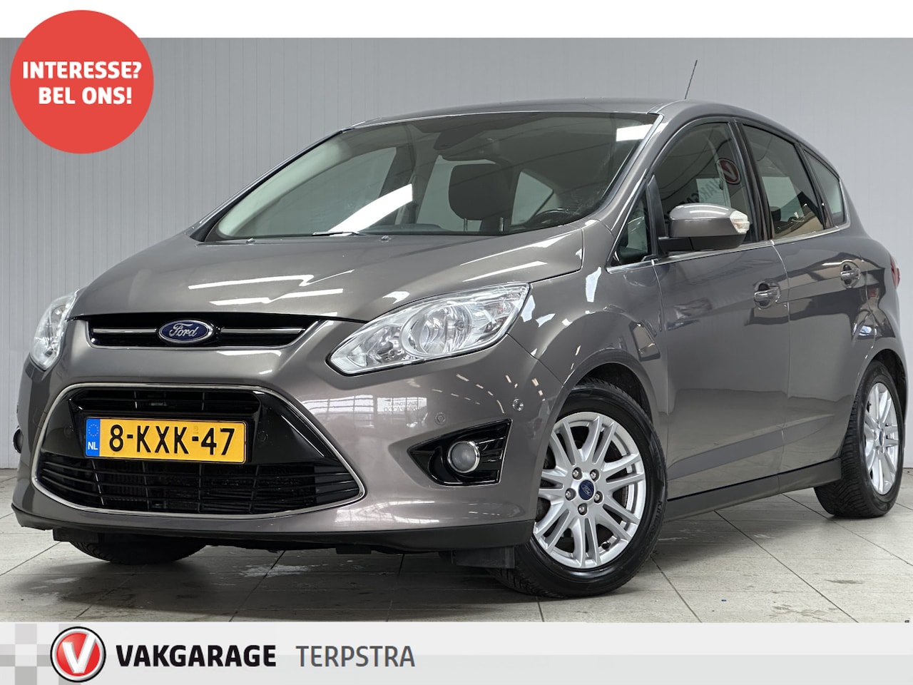 Ford C-Max - 1.0 Titanium/ D-Riem verv: 191.000 KM!/ Camera/ Voorruitverw./ Navi/ Clima/ Cruise/ Audio- - AutoWereld.nl