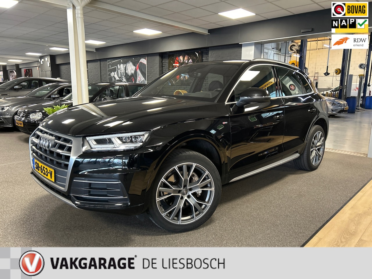 Audi Q5 - 2.0 TDI quattro Sport Pro Line S 2.0 TDI quattro Sport Pro Line S,S-line ,virtual cockpit,navi ,boeken - AutoWereld.nl