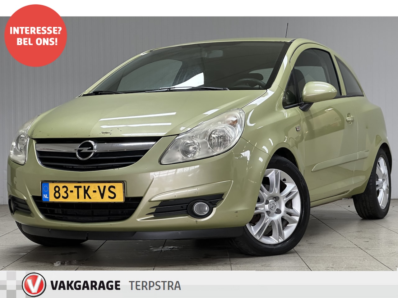 Opel Corsa - 1.2-16V Enjoy/ Trekhaak!/ 16''LMV/ Airco/ Radio-CD/ Elek.Pakket/ Isofix/ C.V.Afstand. - AutoWereld.nl