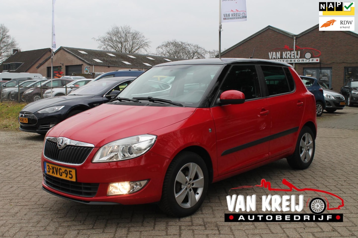 Skoda Fabia - 1.2 TSI Drive 1.2 TSI Drive, Navi, Airco, Cruise, Pdc, Nap - AutoWereld.nl