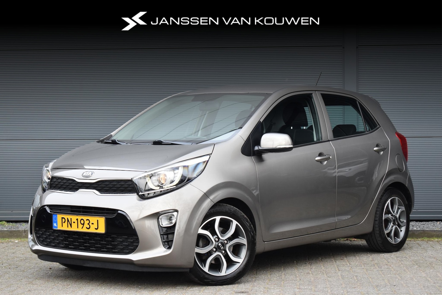 Kia Picanto - 1.0 CVVT First Edition Navigatie Climate Control Lichtmetalen Velgen - AutoWereld.nl