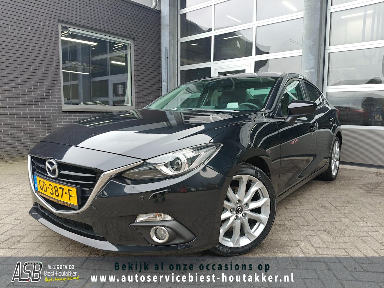 Mazda 3 - 2.0 GT-M | HUD | Keyless | Navigatie | Cruise Control | BOSE | Leder + Stoelverwarming | D - AutoWereld.nl