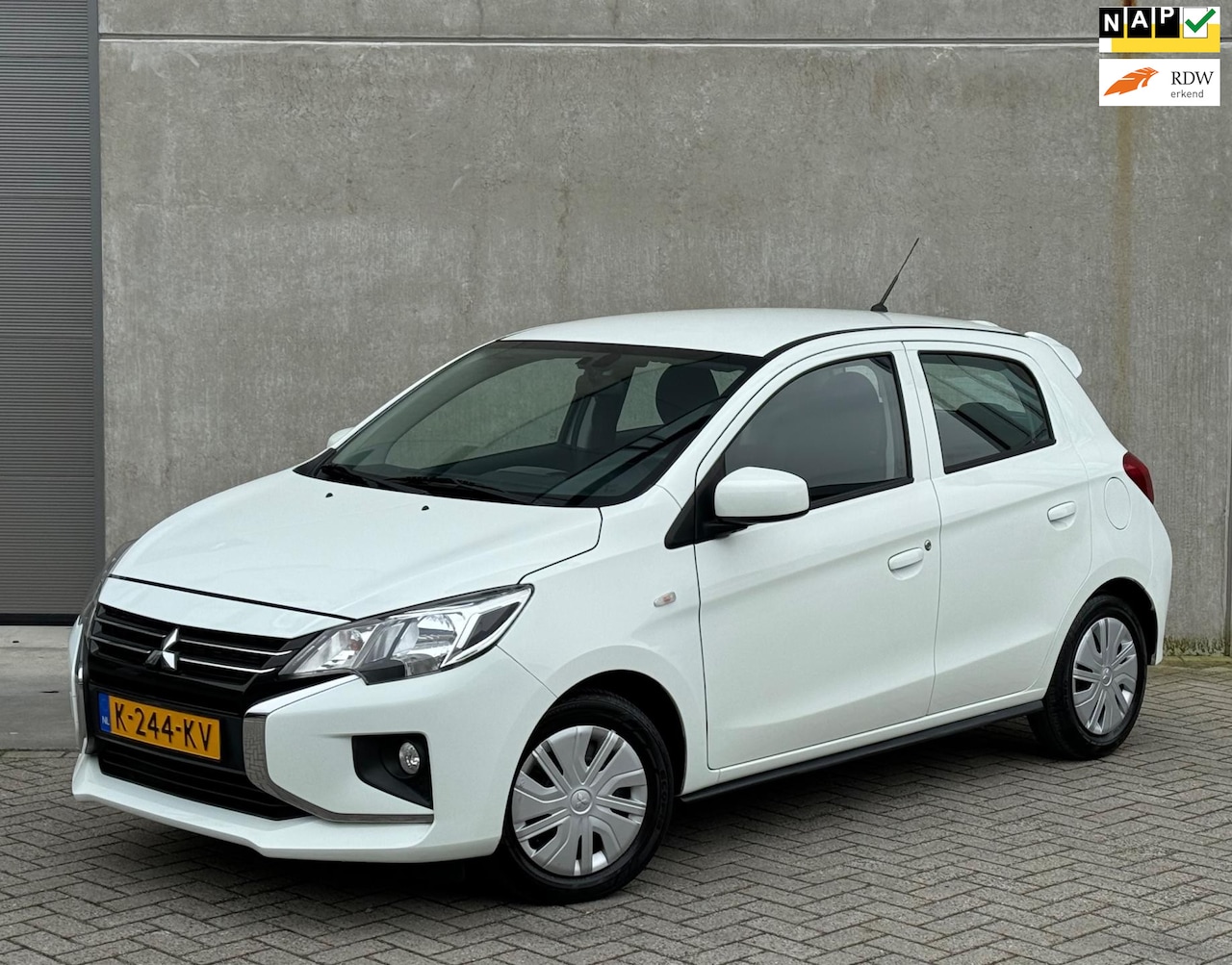 Mitsubishi Space Star - 1.0 Cool+ Wit 2021 AIRCO|1E EIG|NAP - AutoWereld.nl