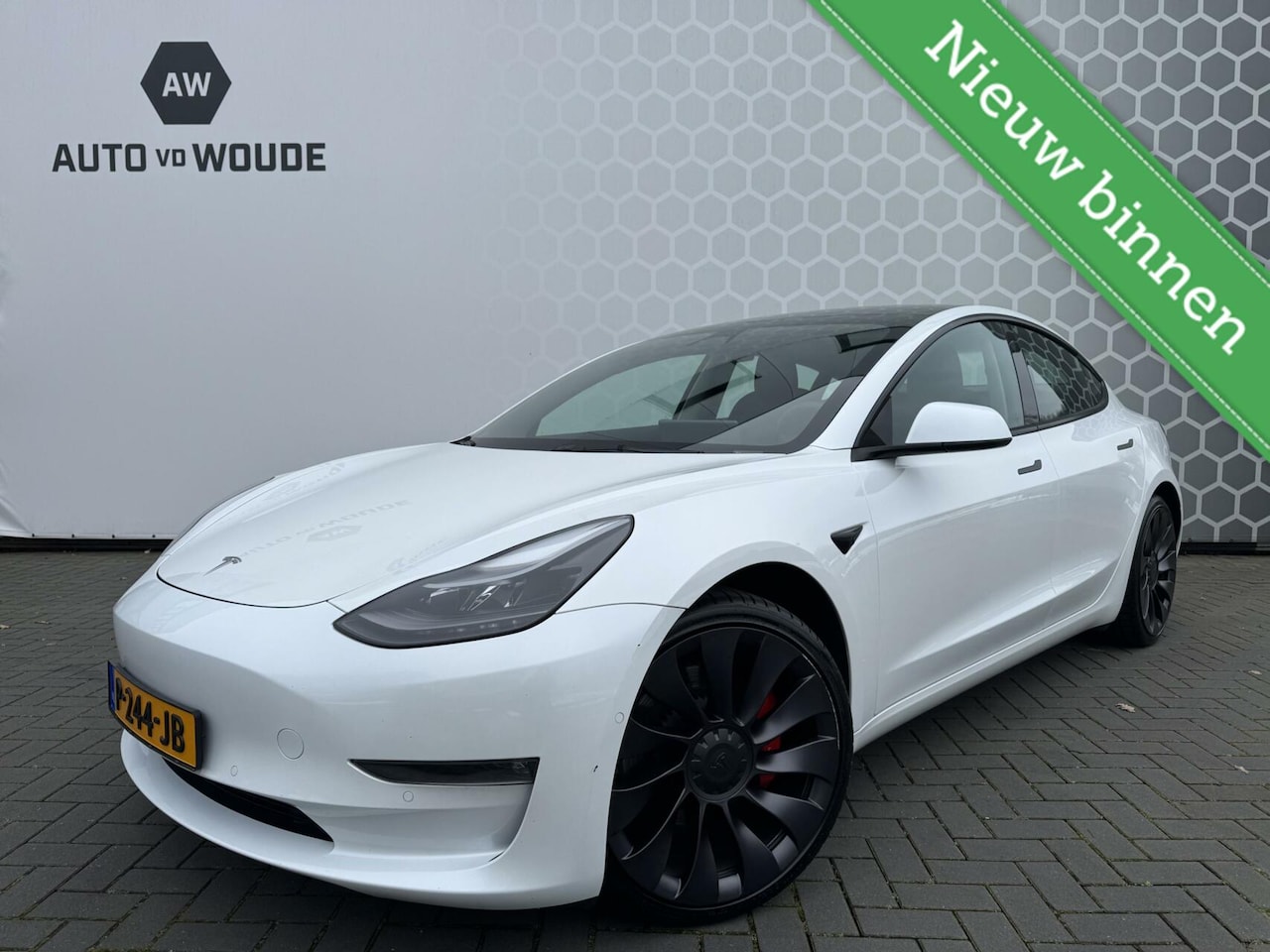 Tesla Model 3 - Performance AWD 75 kWh Pano 462PK - AutoWereld.nl