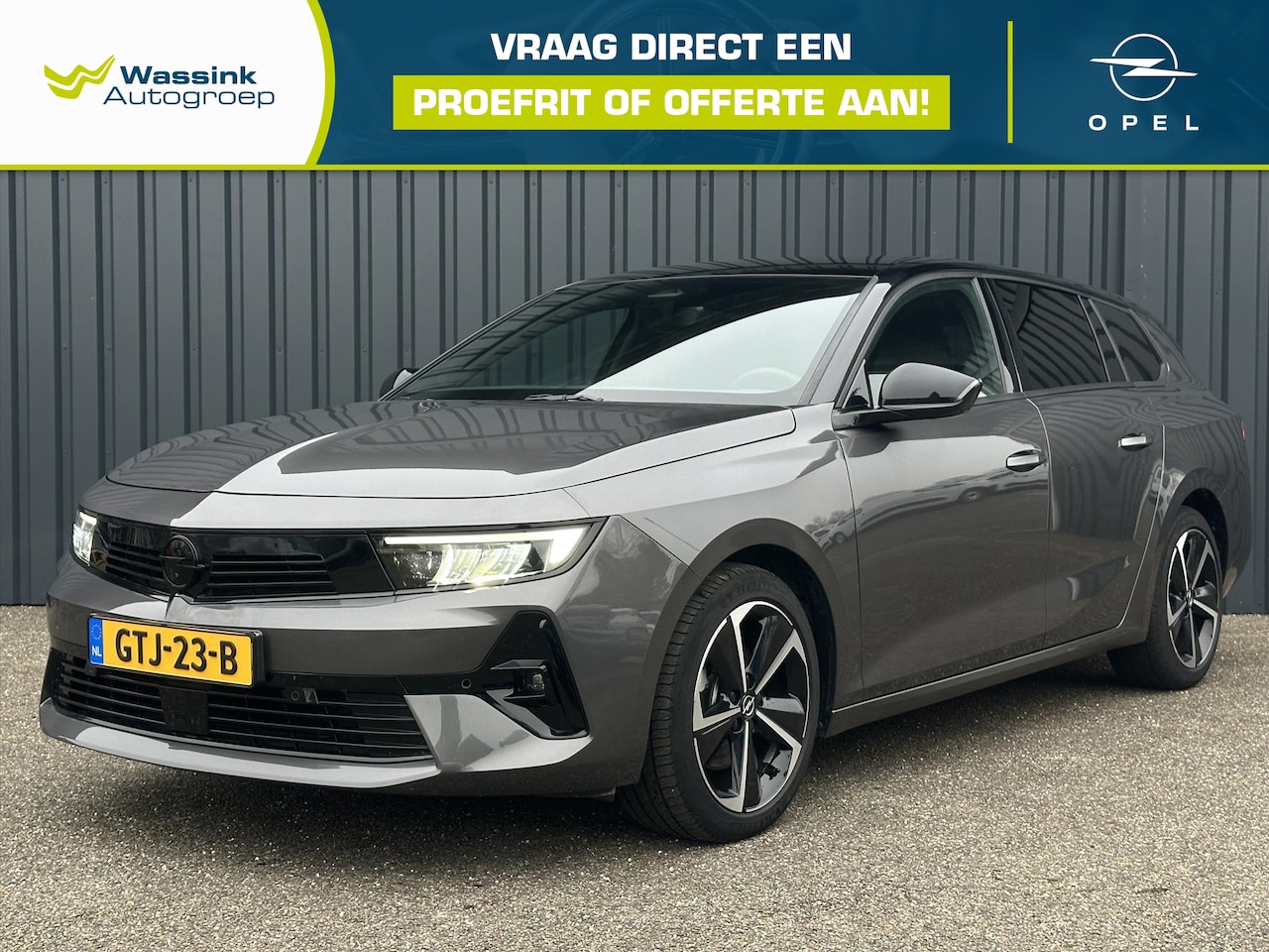 Opel Astra Sports Tourer - 1.2 Turbo 130pk Automaat Sports Tourer GS I AGR Stoel I Adaptieve Cruise I Stoel- Stuurver - AutoWereld.nl