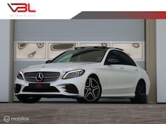 Mercedes-Benz C-klasse - 180 Business Solution AMG Plus Upgrade Edition | Panoramadak | Night pakket | Apple Carpla