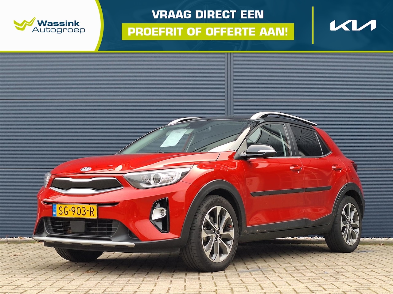 Kia Stonic - 1.0 T-GDi 120pk ExecutiveLine | camera | Navigatie | Leder | Stoel en stuurverwarming - AutoWereld.nl