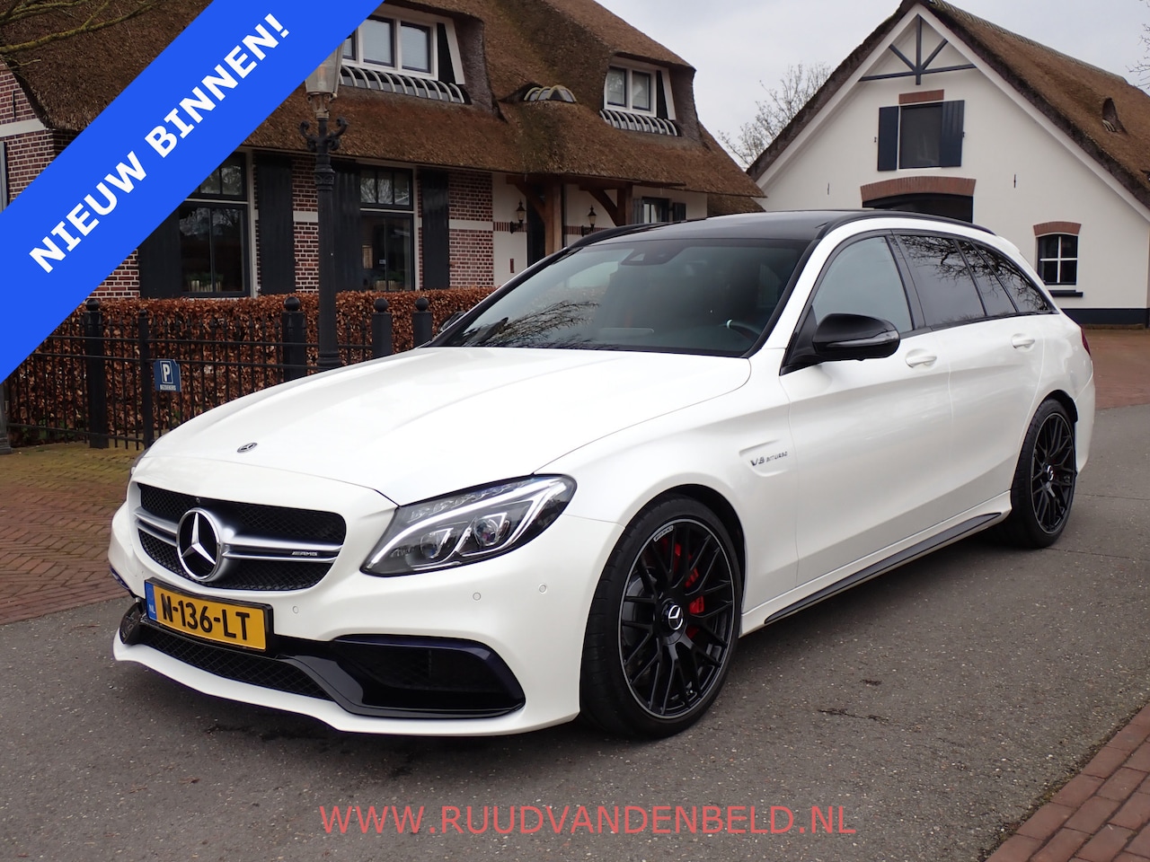 Mercedes-Benz C-klasse Estate - AMG 63 S PANODAK/360*CAMERA/BURMESTER - AutoWereld.nl