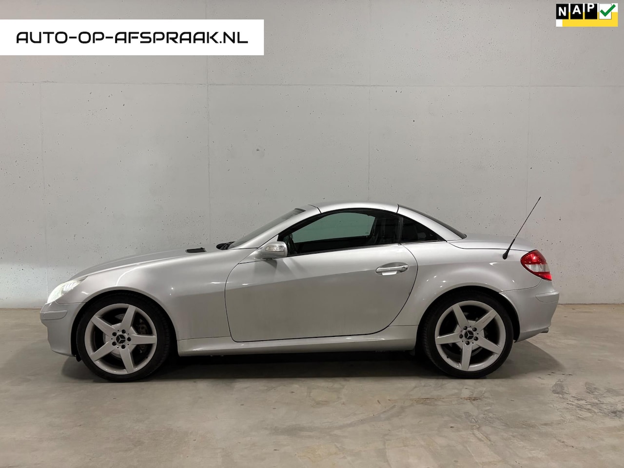 Mercedes-Benz SLK-klasse - 350 Harman/Kardon Leer Stoelverw. - AutoWereld.nl