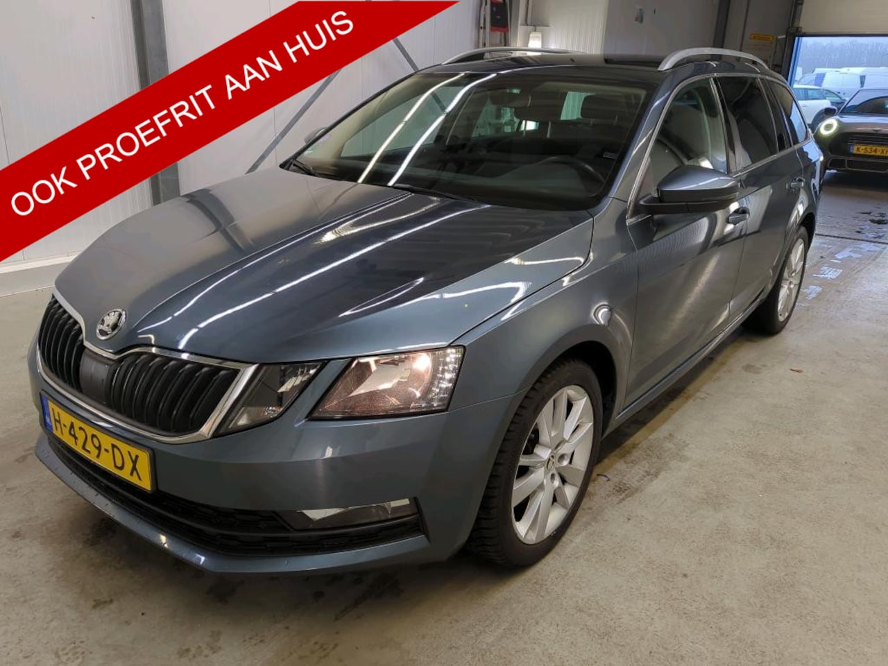 Skoda Octavia Combi - 1.0 TSI Gr. Clever Edition TREKHAAK AUTOMAAT CLIMA NAVI - AutoWereld.nl