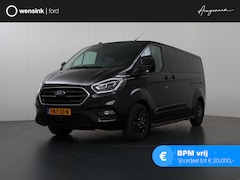 Ford Transit Custom - 320 2.0 TDCI | Aut. | L2 H1 | Platinum | DC | Lederen bekleding | 5-zits | Navigatie | Sto