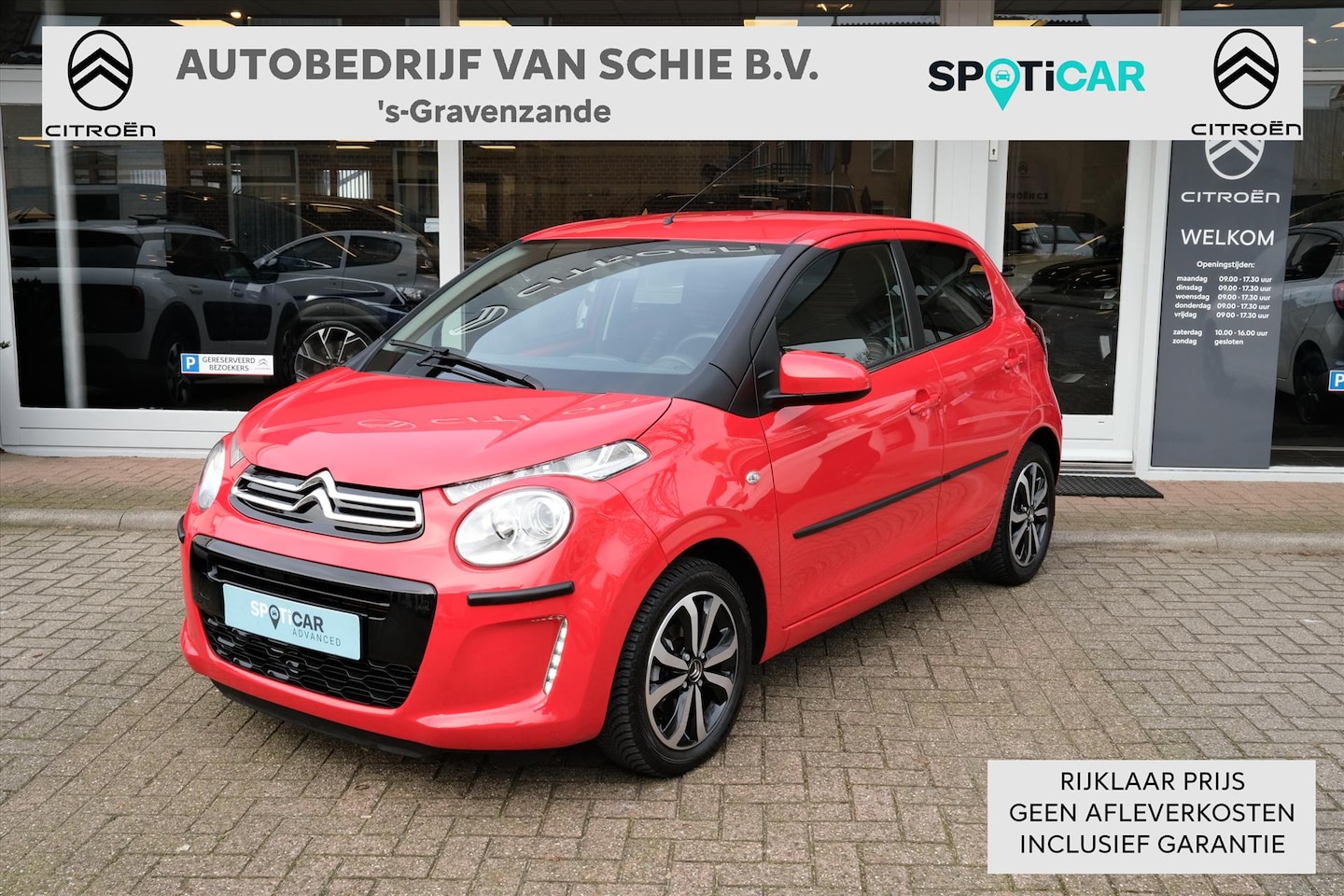 Citroën C1 - VTi 72 ETG AUTOMAAT 5D Shine | Camera | Apple Carplay/Android Auto | All season banden | T - AutoWereld.nl