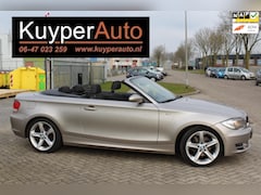 BMW 1-serie Cabrio - 118i Executive ned auto NAP NAVI MULTIMEDIA WINDSCHERM