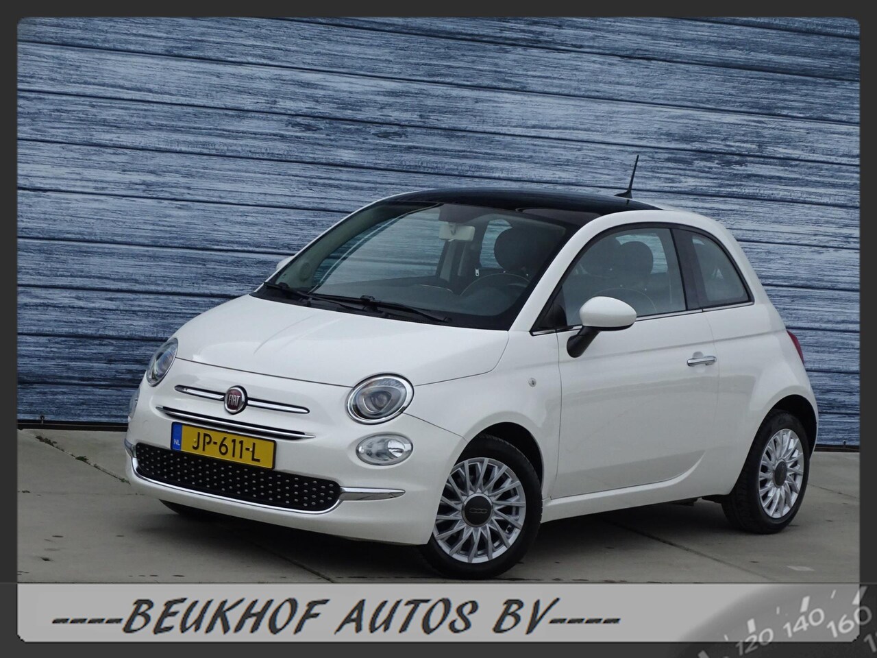 Fiat 500 - 0.9 TwinAir Turbo Lounge Airco Panoramadak Navi - AutoWereld.nl