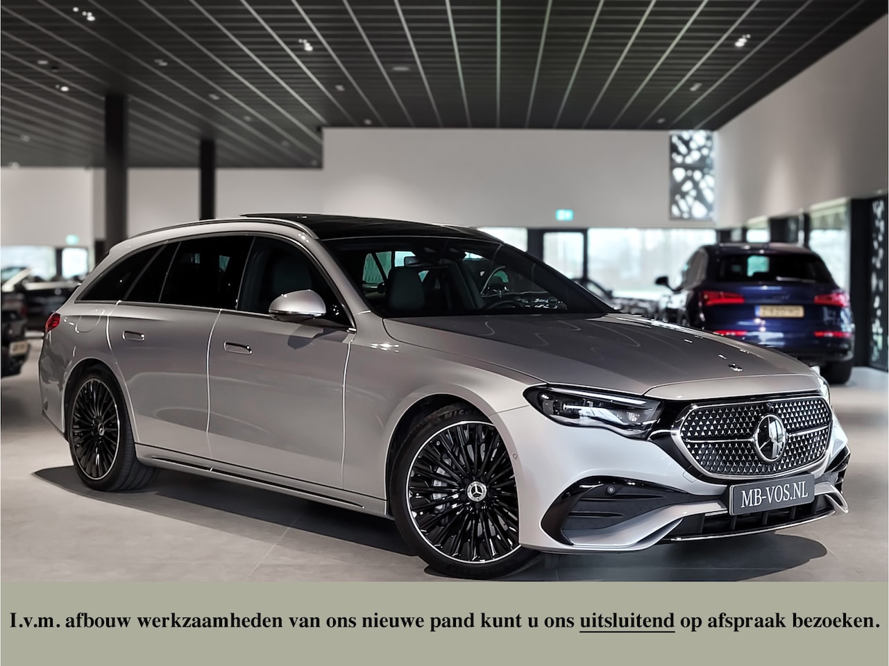 Mercedes-Benz E-klasse Estate - 300 de 4-M AMG Luchvering|ACC|Keyless|Burmester 4D|Mem|Dynamic Light|Trekhaak|360 - AutoWereld.nl