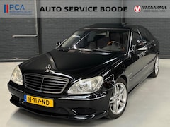 Mercedes-Benz S-klasse - AMG 55 Lang (500pk) - stoelkoeling (4x) - softclose - schuif-/kanteldak