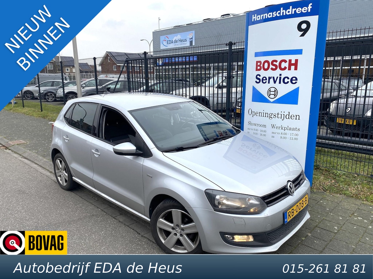 Volkswagen Polo - 1.6 TDI BlueMotion Life Business met o.a. climate control, stoelverwarming, lm velgen, par - AutoWereld.nl