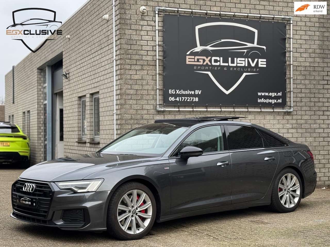 Audi A6 Limousine - 55 TFSI e Quattro Competition PANO/ACC/CAMERA/BLINDSPOT - AutoWereld.nl