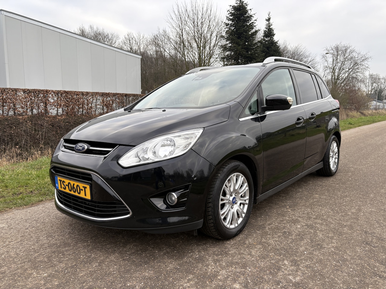 Ford Grand C-Max - 1.0 Titanium / LEER / NAVI / PANORAMADAK / 152dkm! - AutoWereld.nl