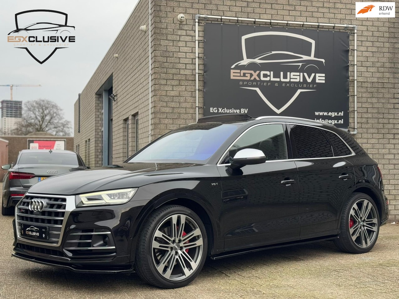 Audi Q5 SQ5 - 3.0 TFSI quattro Pro Line Plus PANO/ACC/CAMERA/BLINDSPOT/CARBON/MAXTON/BOMVOL!!! - AutoWereld.nl