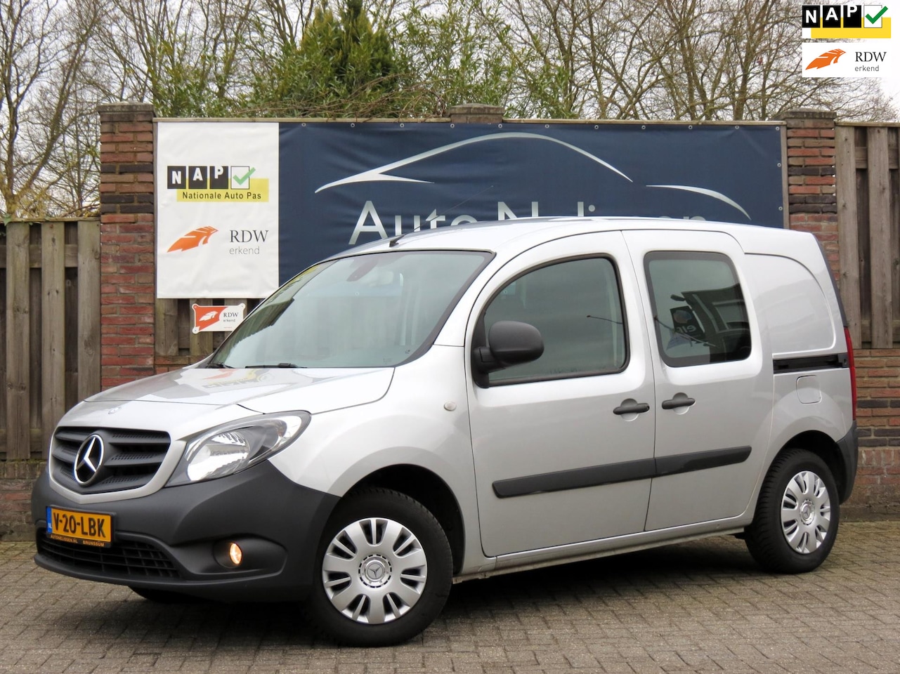 Mercedes-Benz Citan - 112 BlueEFFICIENCY Marge auto| STOELVERWARMING | DUBBELE SCHUIFDEUR | BENZINE | - AutoWereld.nl