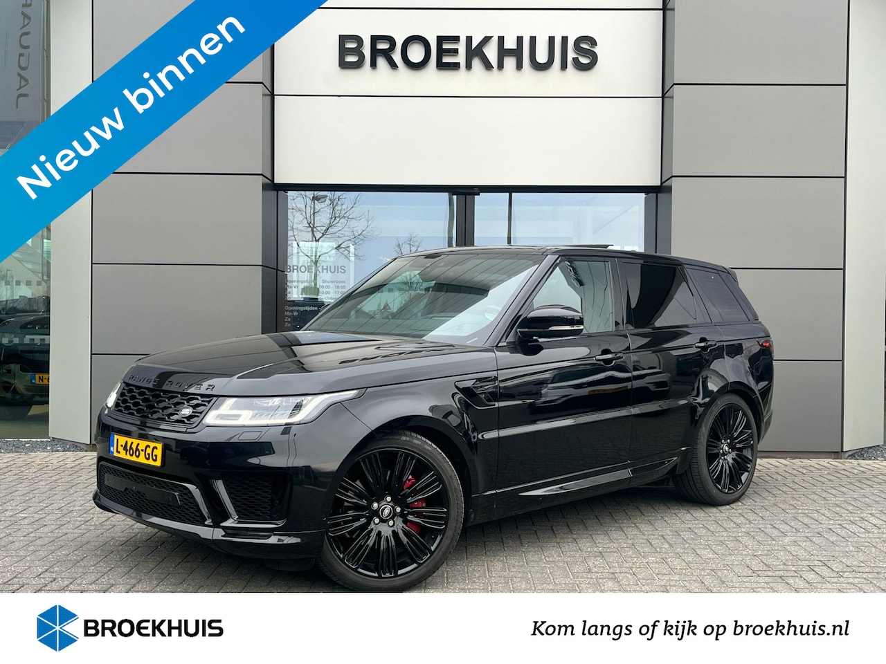 Land Rover Range Rover Sport - P400e Limited Edition | Pano | Black Pack | Head-up | 360gr Camera | Adaptieve Cr Control - AutoWereld.nl