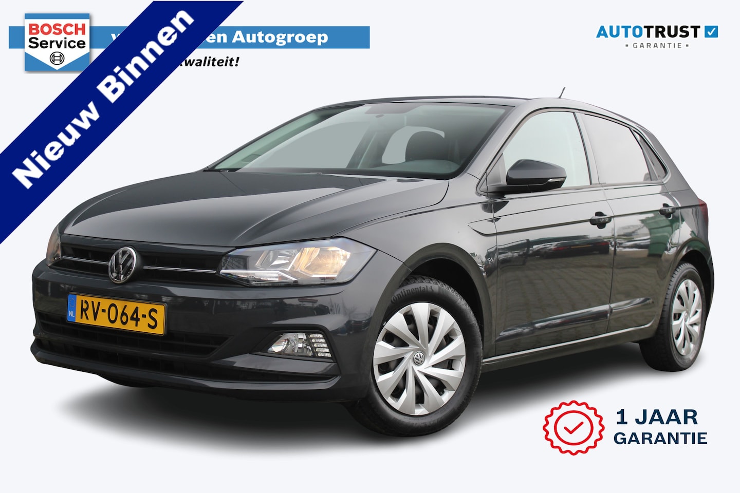 Volkswagen Polo - 1.0 MPI Comfortline | incl. 12 maanden garantie | Navigatie | Cruise control | Apple carpl - AutoWereld.nl