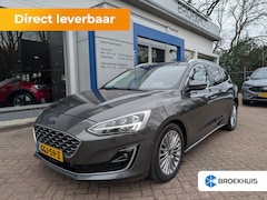 Ford Focus Wagon - 1.0 EcoBoost Vignale | Stoelverwarming | Carplay | Adap. Cruise | Keyless | 1e eigenaar &