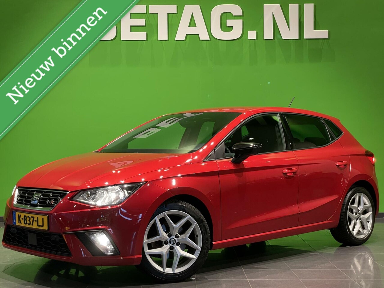 Seat Ibiza - 1.0 TSI FR Business Intense | Navi | Sensoren | - AutoWereld.nl