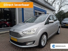 Ford C-Max - 1.0 Titanium | Navi | Park Assist | Voorruitverw. | Climate | Trekhaak | 1e eigenaar