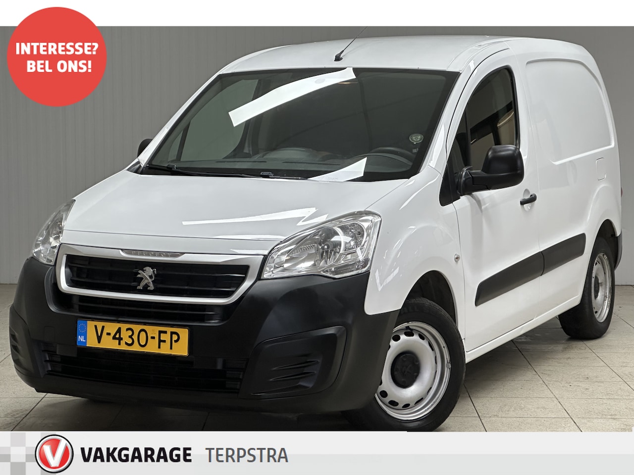 Peugeot Partner - 120 1.6 BlueHDi 100 L1 XR/ Zij-Schuifdeur rechts/ Trekhaak/ Airco/ Cruise/ C.V. Afstand/ E - AutoWereld.nl