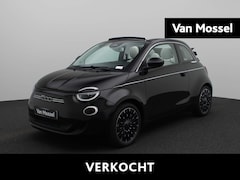 Fiat 500 C - 500e La Prima 42 kWh | Lederen interieur | Achteruitrijcamera | Full LED koplampen | ADAS