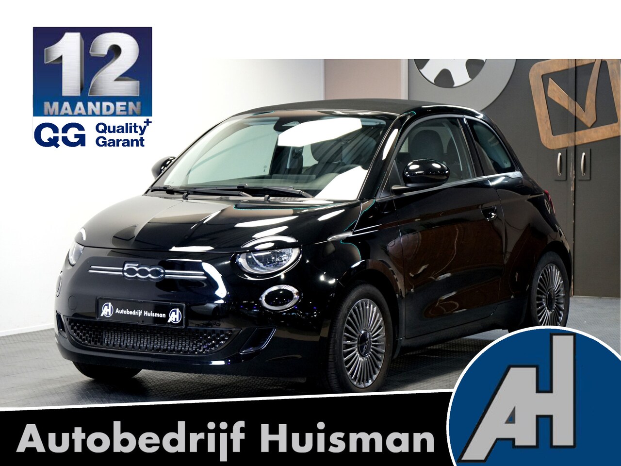 Fiat 500 C - Icon 42 kWh CABRIODAK ELEKTRISCH + NAVI KLEUR + CLIMA + CRUISE + LANE ASSIST + NAVI GROOT - AutoWereld.nl