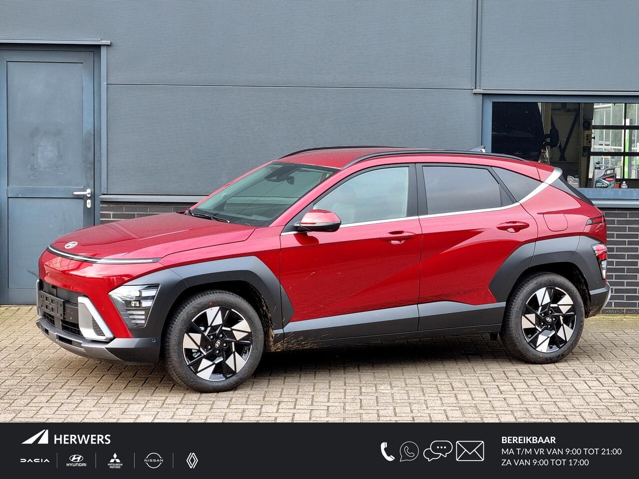 Hyundai Kona - 1.6 GDI HEV Premium / €1500,- Voordeel Op Nieuwprijs / Rijklaarprijs / Direct Leverbaar - AutoWereld.nl