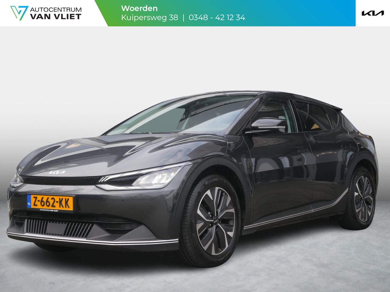 Kia EV6 - Light Edition 58 kWh | Carplay | Camera | Clima | Stoel-Stuurverwarming | - AutoWereld.nl