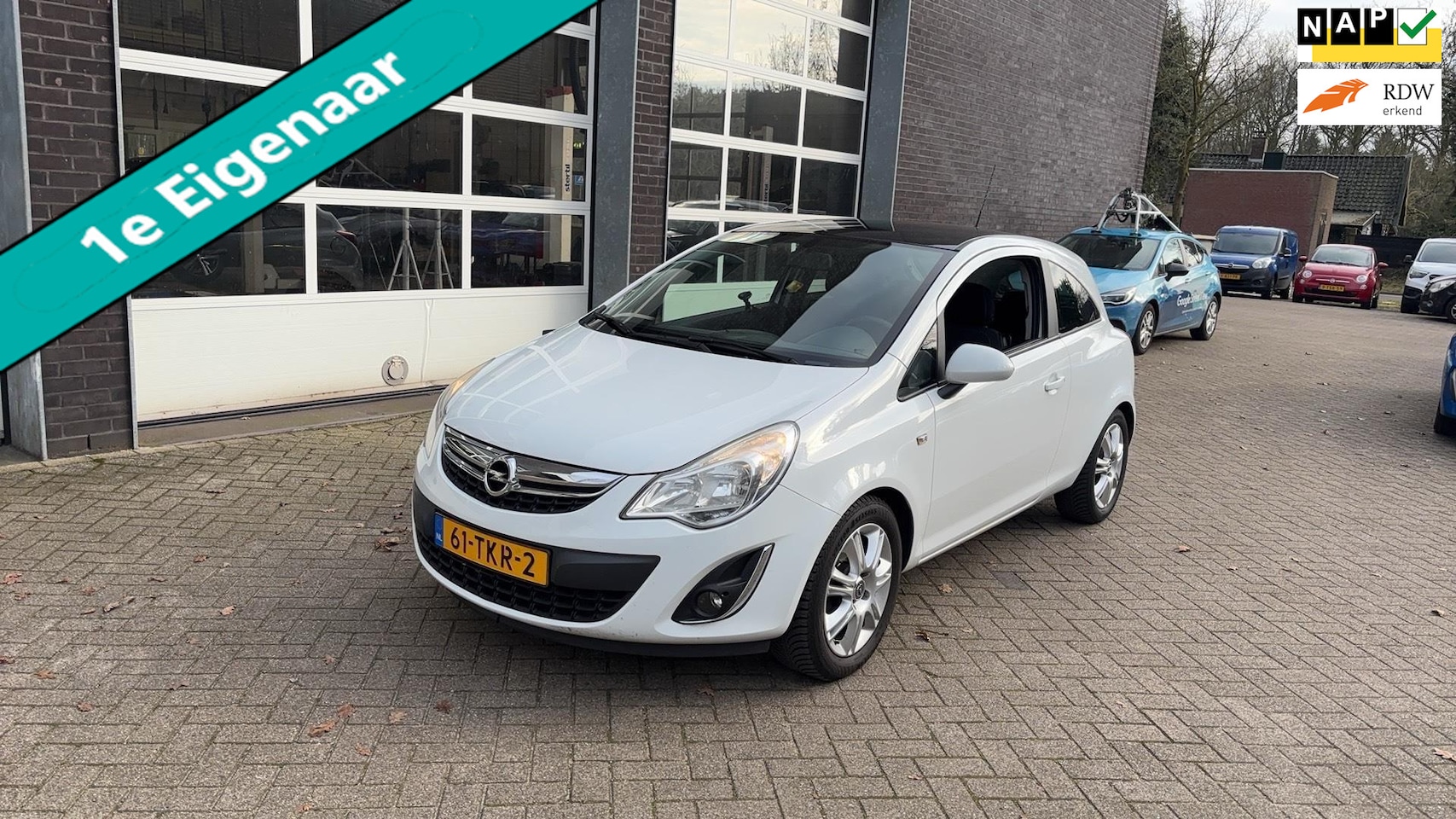 Opel Corsa - 1.2 EcoFlex LPG-G3 86pk 1e eigenaar Airco Cruise Navi Historie - AutoWereld.nl