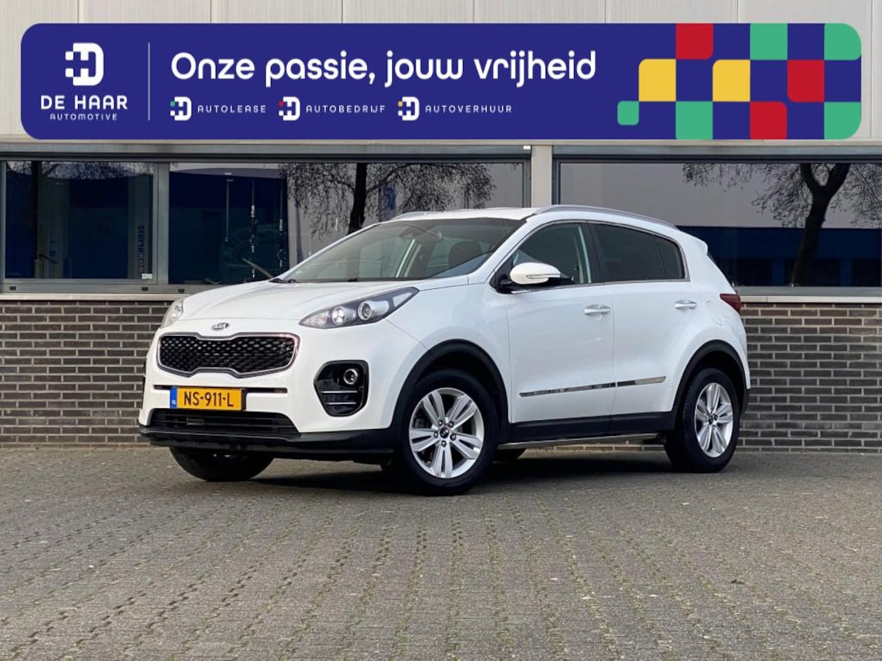 Kia Sportage - 1.6 GDI Dynamicline - NL Auto - Navigatie - Trekhaak - AutoWereld.nl