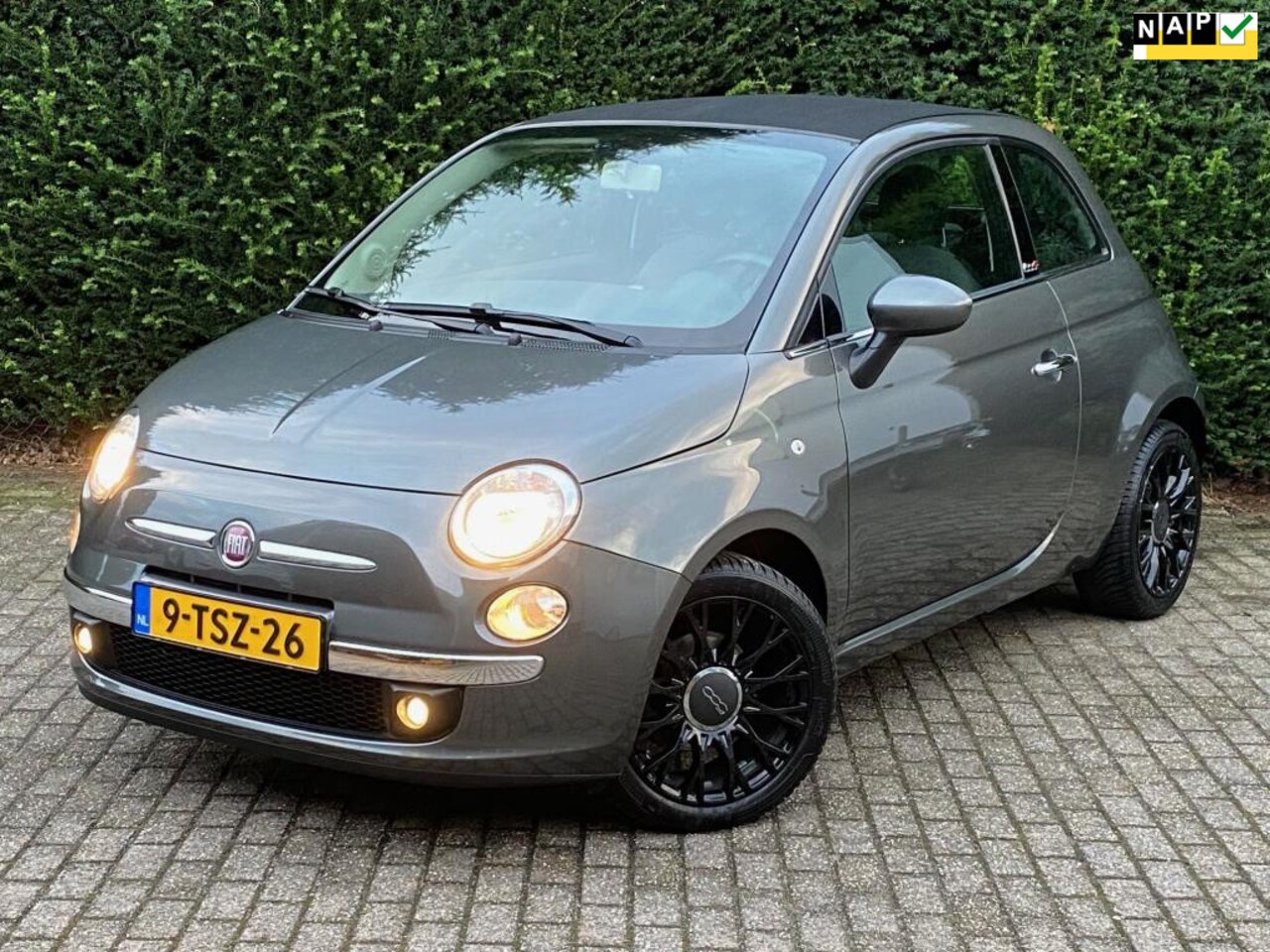 Fiat 500 C - 0.9 TwinAir Turbo Lounge(Cabrio)|NAP| - AutoWereld.nl