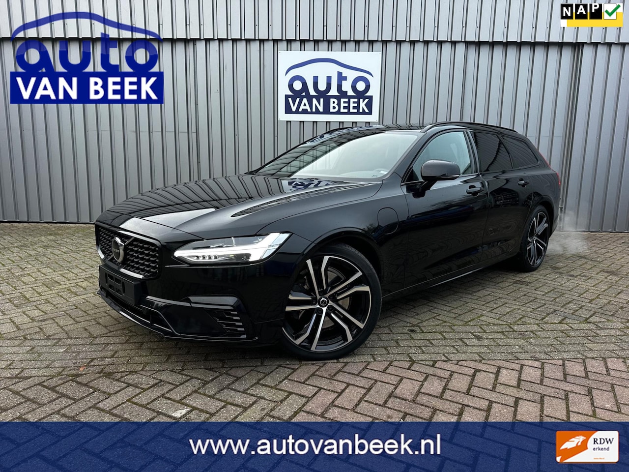 Volvo V90 - 2.0 T8 AWD R-Design|Trekhaak|HUD|H+K audio|VOL! - AutoWereld.nl