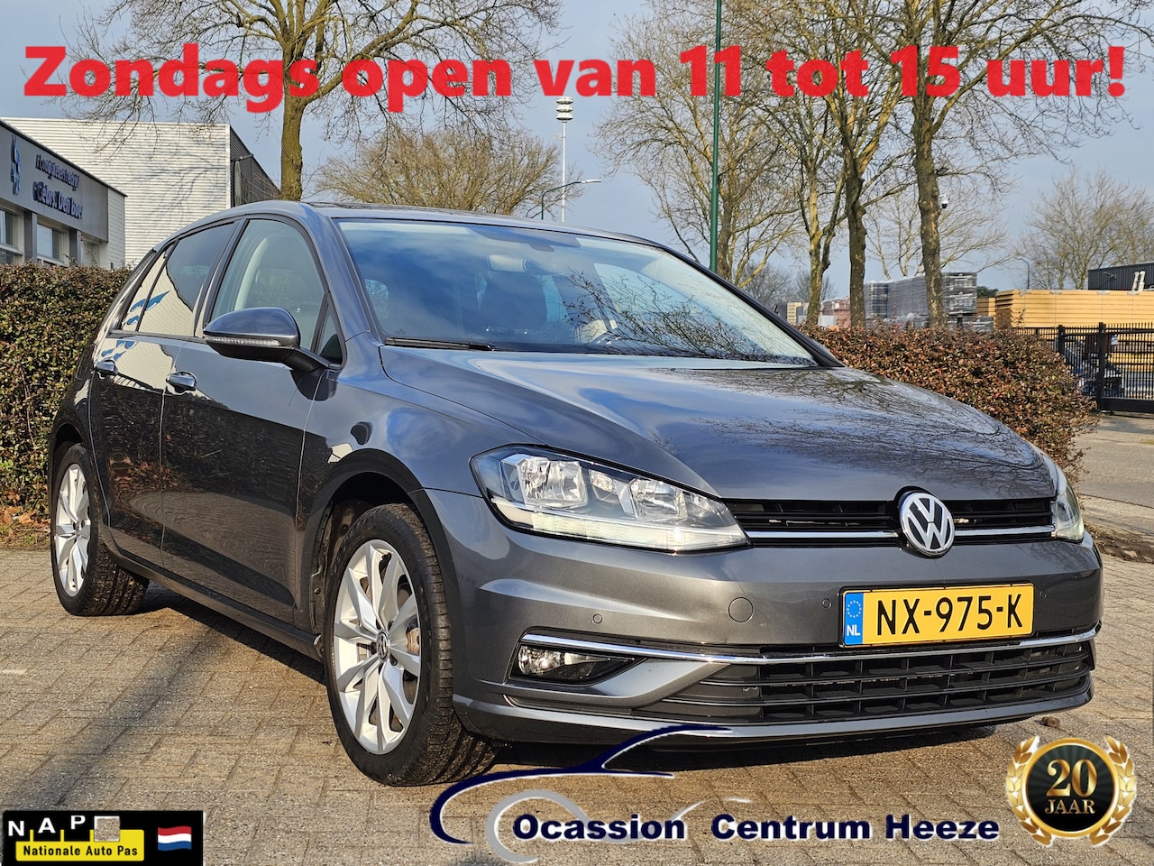 Volkswagen Golf - 1.0 TSI Highline AUT! NAP! Trekhaak! Zondag OPEN! - AutoWereld.nl