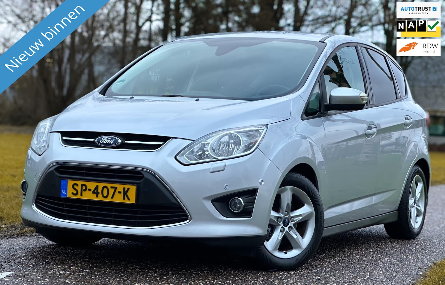 Ford C-Max - 1.0 Titanium 125Pk Stoelverwarm|Trekhaak! - AutoWereld.nl