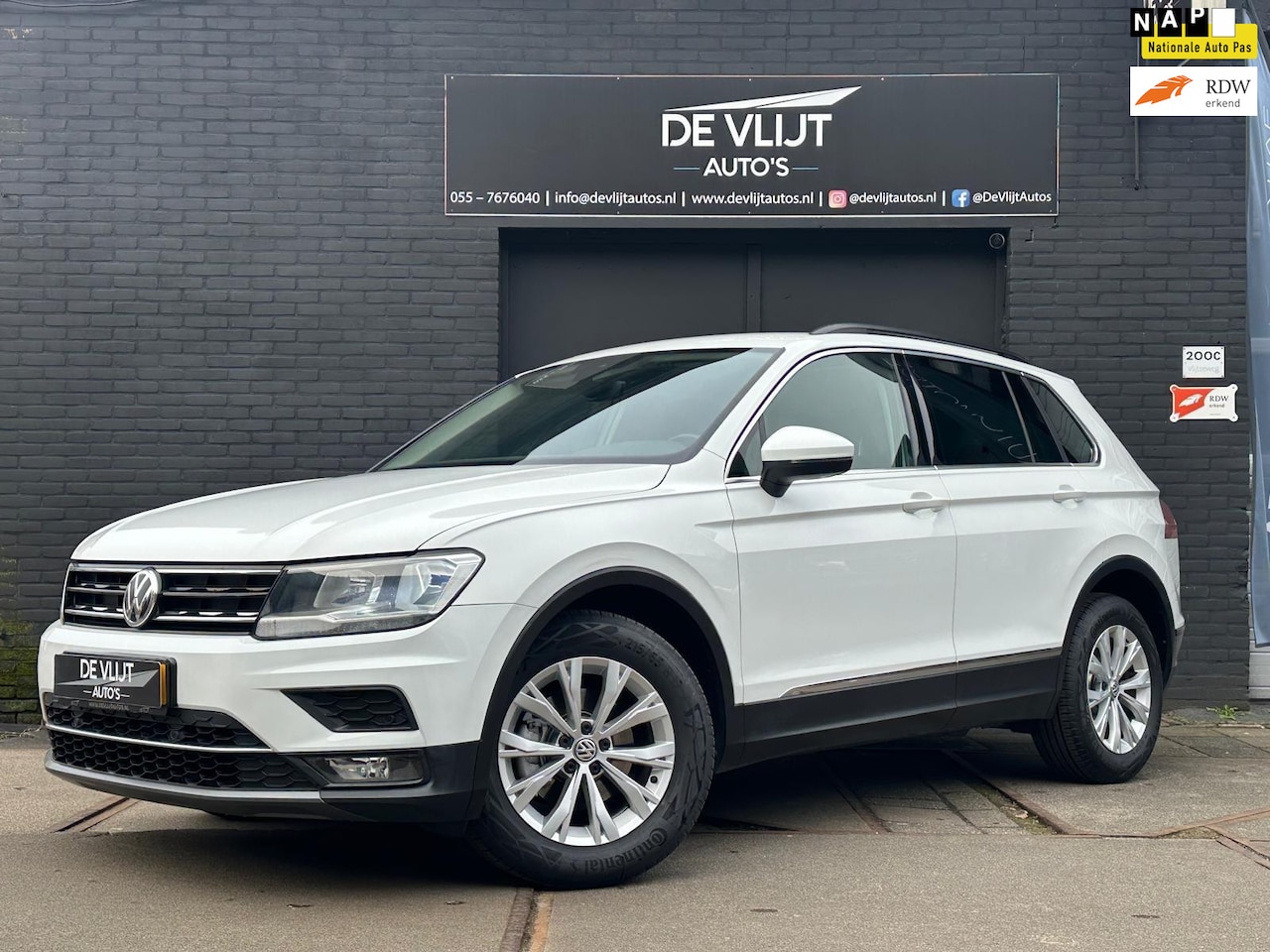 Volkswagen Tiguan - 1.4 TSI 150PK DSG ACT | Navi Carplay | Cruis Control Adap | Climate Control | MF Stuur | S - AutoWereld.nl